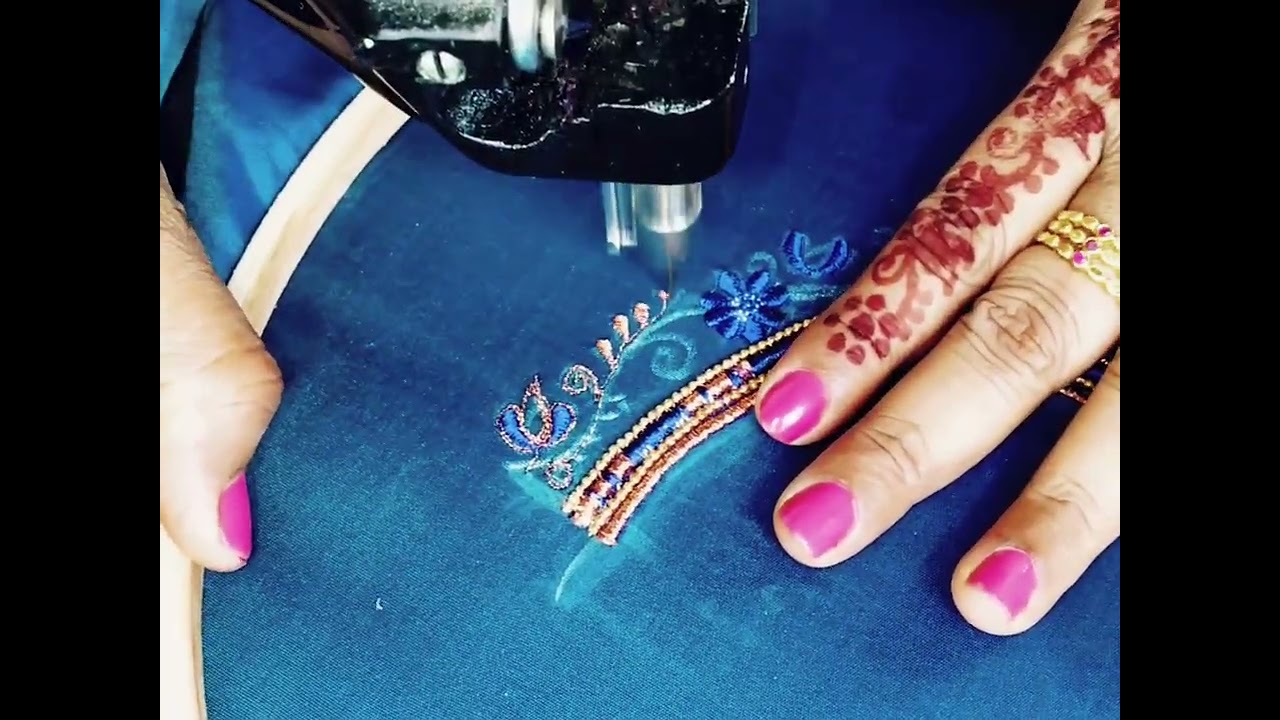 🌹 Simple Yet Elegant Embroidery Design You’ll Fall in Love With☝️😍