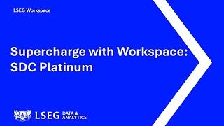 Supercharge with Workspace: SDC Platinum