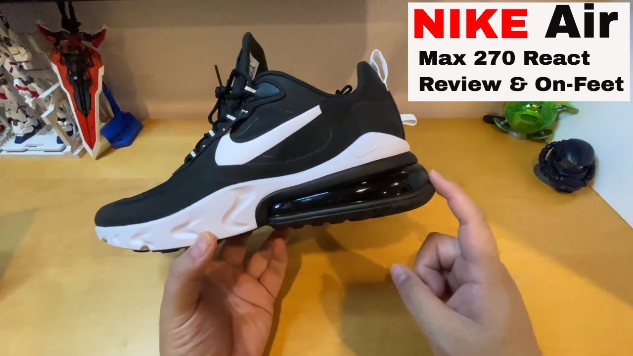 NIKE GIFTED ME NEW Women's Nike AIR MAX 270 React! Review and On