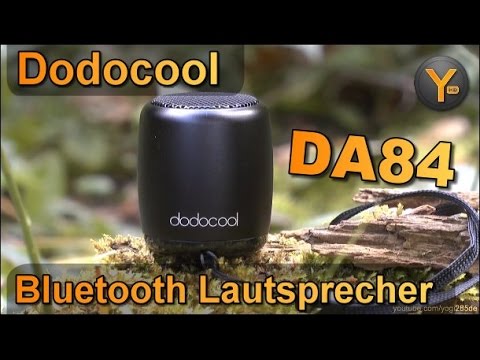 Review: Dodocool DA84 / Mini Bluetooth Lautsprecher mit Kamera-Auslöser -  YouTube
