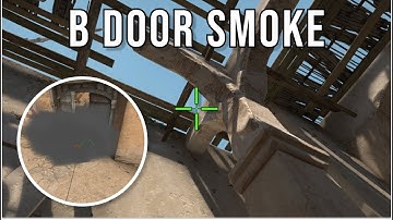 Dust2 B Door Smoke from Upper Tunnel | CS:GO