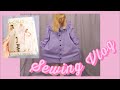 🧺Prairie Revival🧺 to 🎀Kawaii🎀 Sailor Collar Dress Sewing Vlog 🪡