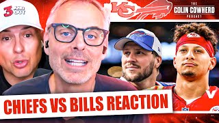 Chiefs-Bills Reaction: Patrick Mahomes beats Josh Allen, Lamar \& Ravens next | Colin Cowherd NFL