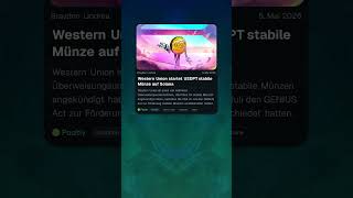 Western Union startet eigenen Stablecoin.