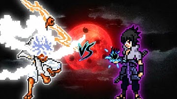 Wano Luffy V2 (all form) (New) VS Sasuke Rinnegan V2 OP in Jump Force Mugen😱