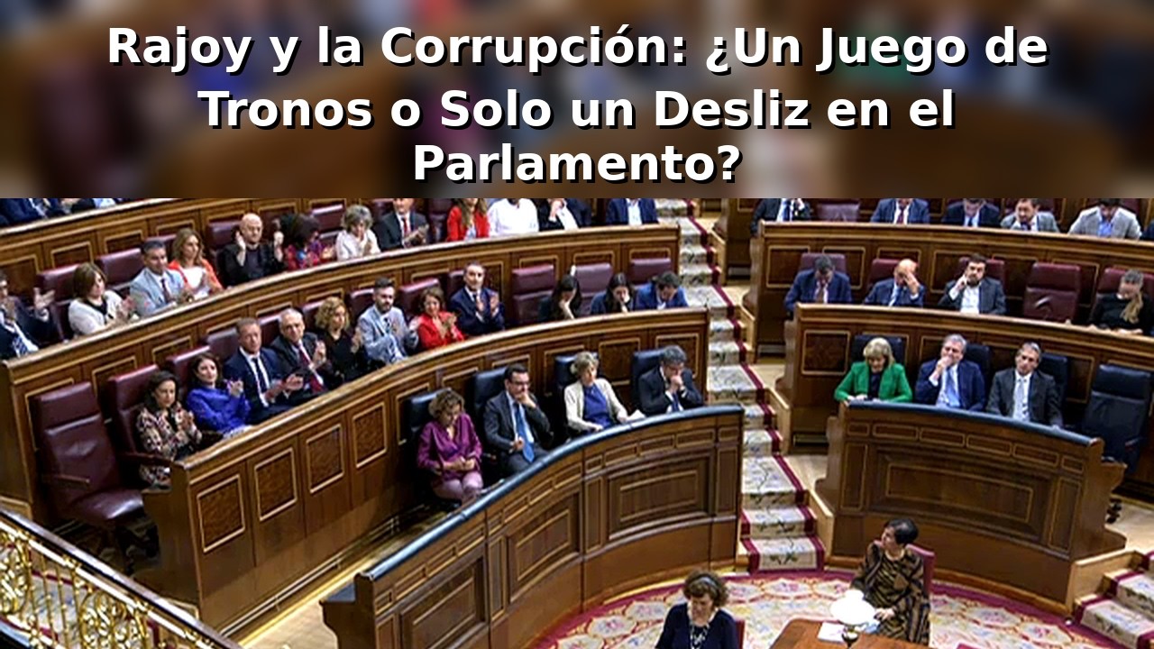 "¡Corrupción y caos en la política!"