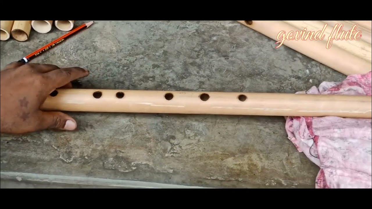 E BASE FLUTE MAKING PROCESS PART 2/ई बेस बासुरीको किस प्रकार से ट्यून