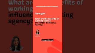 What are the benefits of working with an influencer marketing agency Part II shorts