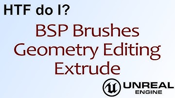 HTF do I? Geometry Editing: Extrude ( UE4 )