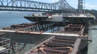 San Francisco Bay Bridge Skyway View