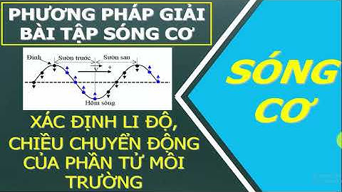 Bài tập dao động sóng cơ và cách giải