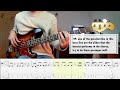 Simply Red - Stars BASS COVER + PLAY ALONG TAB + SCORE