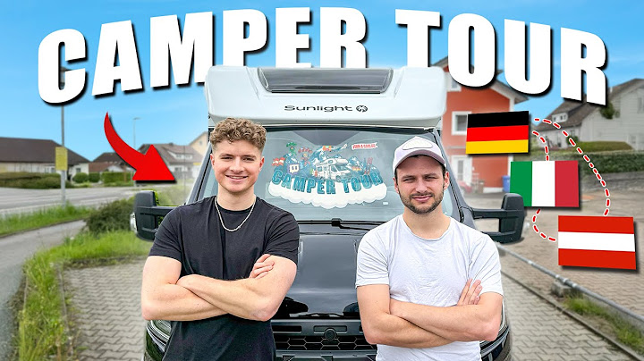 ES GEHT LOS!😍🔥START DER CAMPER TOUR 2025 mit CARLOS! ⛺| Tag 1