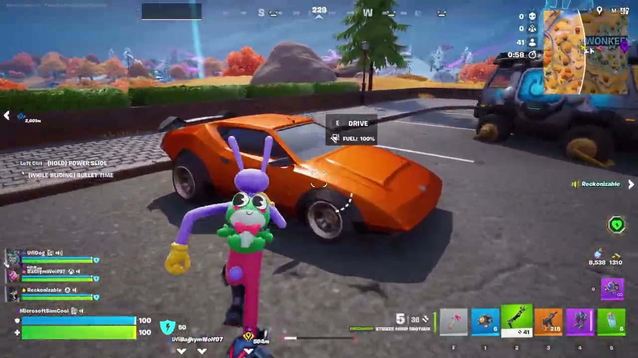 Fortnite Chapter 7 Season 3 as Jax with UfiDog, Reckonizable and