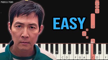 SQUID GAME 2 - Mingle Game Song “Round and Round” | EASY Piano Tutorial by Pianella Piano