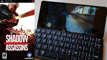 Tenchu: Shadow Assassins Cosmo Communicator/Astro Slide/Keyboard Phone | Helio P70 PPSSPP Android