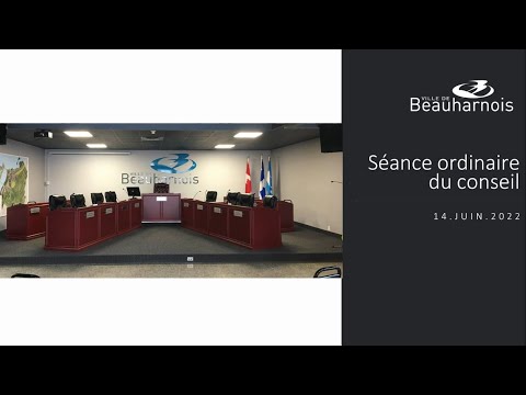 Ville de Beauharnois - Séance ordinaire du 14 juin 2022