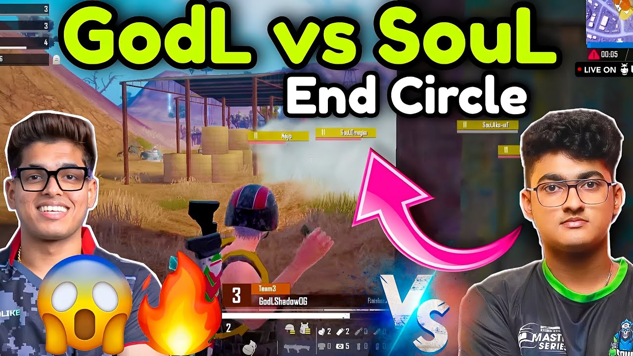 GODL vs SOUL End Circle Fight💛🚀 GodLike Back in Action🔥🔥 - YouTube