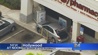 Car Crash At CVS Pharmacy