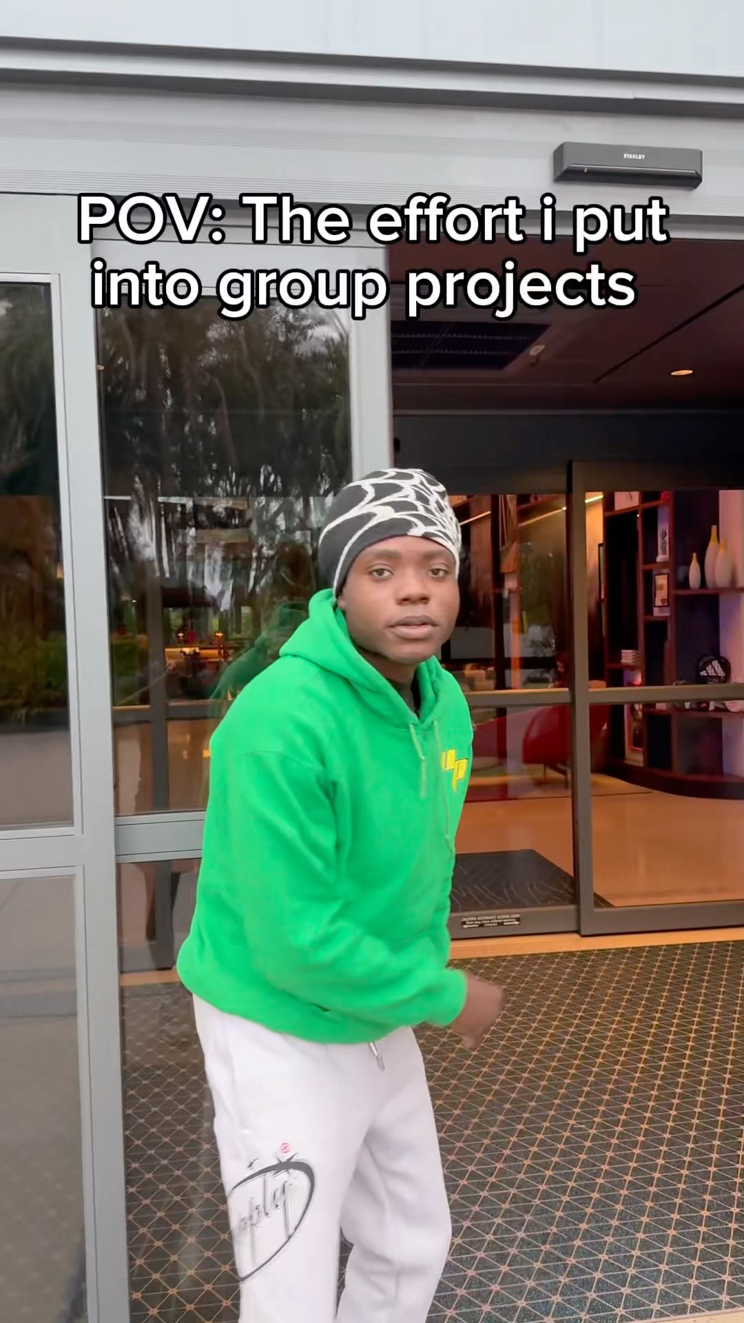 The effort i put into group projects ?