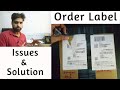 Sticky (Order) Labels - Issues & Solution