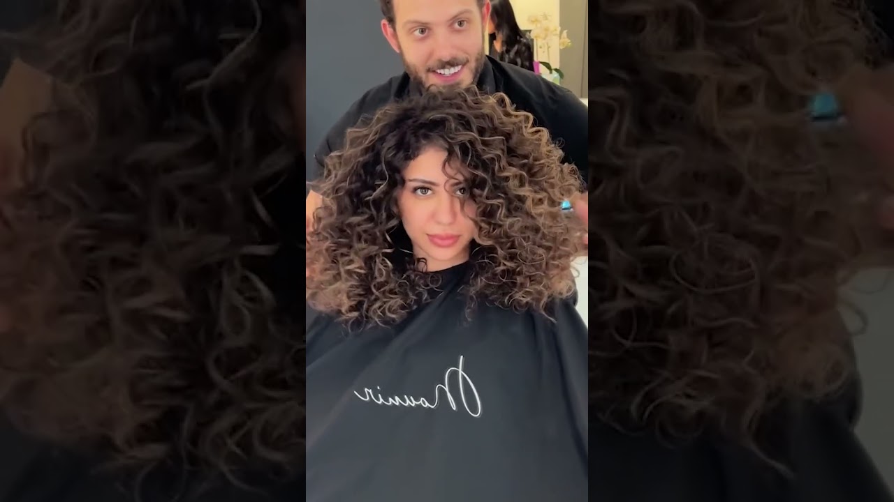 Curly Hair Transformation 