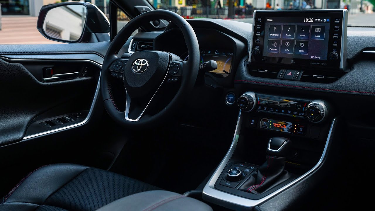 2021 Toyota RAV4 Prime INTERIOR – Excellent SUV - YouTube