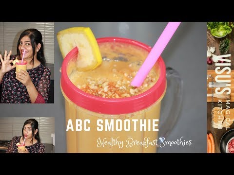 abc-smoothie-(apple,-banana,-carrot)-|-healthy-vegan-breakfast-smoothie-|-visu's-magical-kitchen