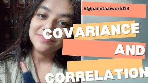 covariance and correlation in data science | covariance and correlation easiest way