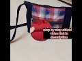 #Shorts#Art Lover#crossbody shoulder bag stitching and cutting