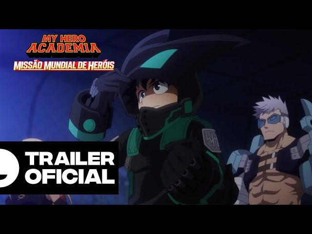 my hero academia onde assistir missão mundial de heróis dublado