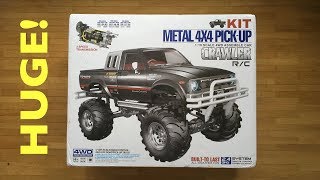 Hg P407 4Wd Tamiya Bruiser Metal Crawler Clone Kit Unboxing. Huge