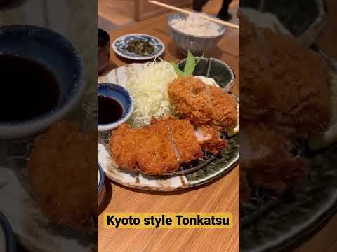 Kyoto style Tonkatsu | Katsukura Iconsiam Bangkok | Thailand #Shorts #Food