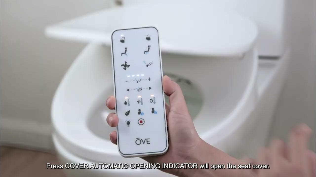 OVE EDNA Smart Toilet Installation V01 YouTube