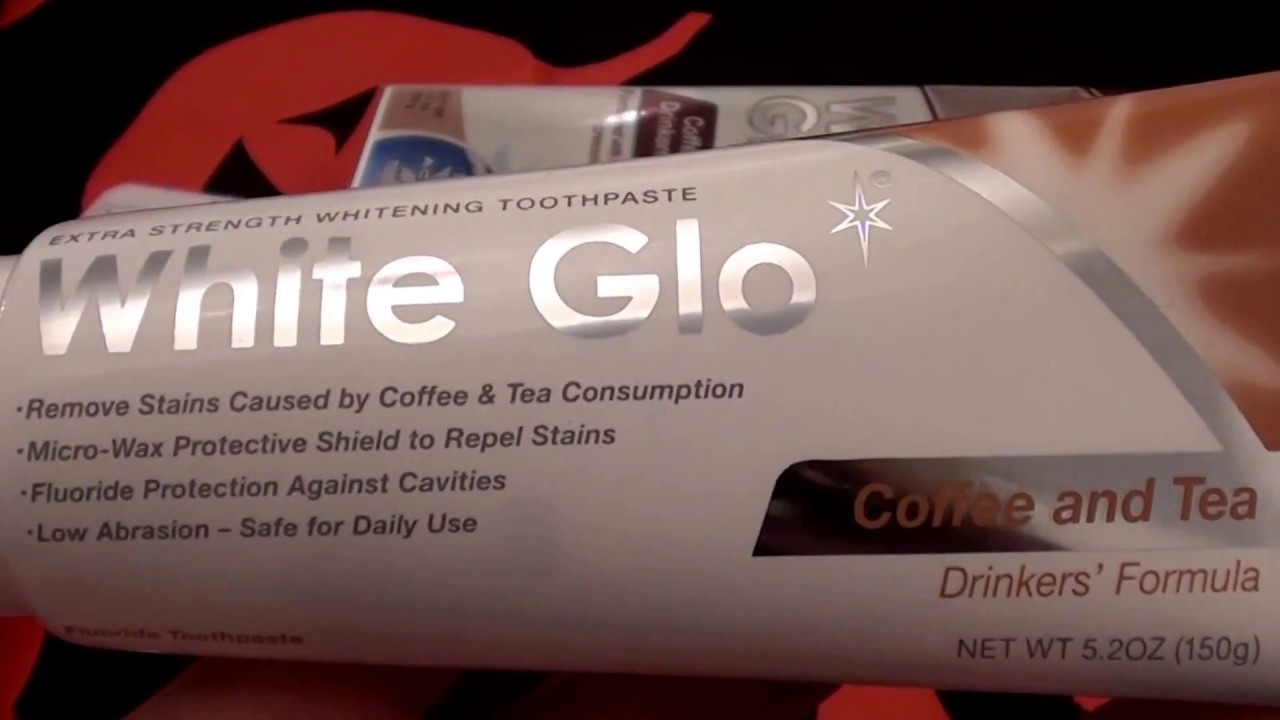 White Glo Coffee & Tea Drinkers Toothpaste Extra strength Whitening