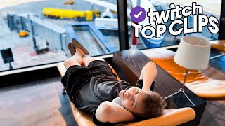 Топ клипы с Twitch | БОГАТАЯ ЖИЗНЬ ФРИКОВ, Лева2к напился в Корее