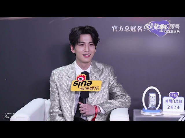 [Eng sub] Zhang Linghe answers whether he's a cry baby or a strong person. class=