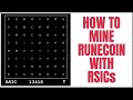 How to mine runecoin with rsic ordinals