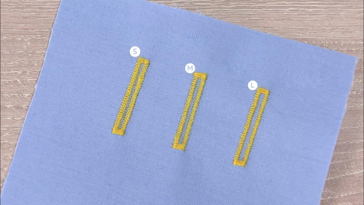 NECCHI Creator Series C360 TutorialElectronic Buttonhole Foot YouTube