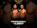 Prochazka Vs Ulberg🥊 #ufc327