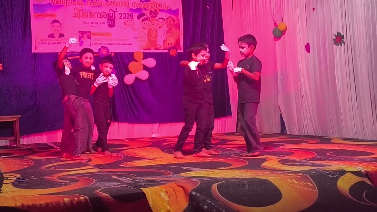 Mime on social media /students ofGLPS Vazhathope 