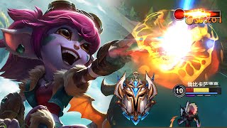 Wild Rift Tristana - Top 2 Tristana Gameplay Rank Challenger