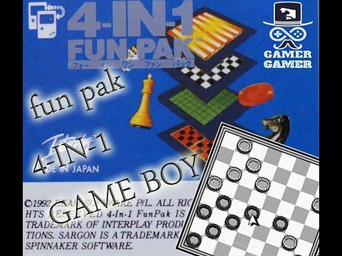 4 in 1 Fun Pak long play  game boy player gamers