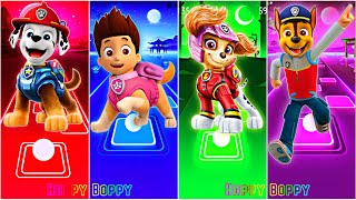 PAW Patrol: Chase 🆚 Marshall 🆚 Ryder 🆚 Skye 🆚 🎶 Tiles Hop EDM Rush