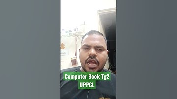Best book for Computer UPPCL TG -2
