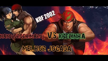 KOF-2002 NANE(OROCHIMARU) VS KBECINHA, RALG LETHAL COMBO.