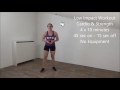 40 Minute Low Impact Workout for Beginners - Low Impact Cardio & Strength Exercises Only