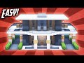 Minecraft: How To Build A Large Modern House Tutorial (#39)