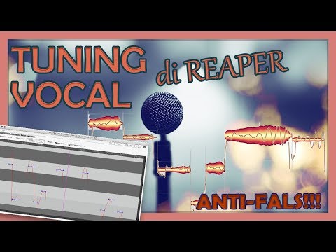 Hilangkan Nada Fals dari Vokal dengan REAPER, Gratis! 