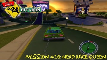The Simpsons: Hit & Run (PS2) Mission #16: Nerd Race Queen